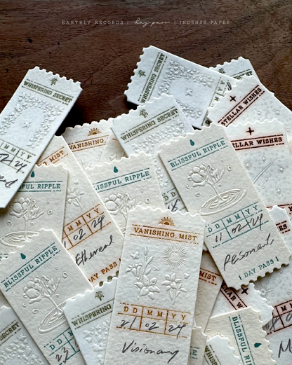 Day Pass Incense Paper 2-in-1 Box Set