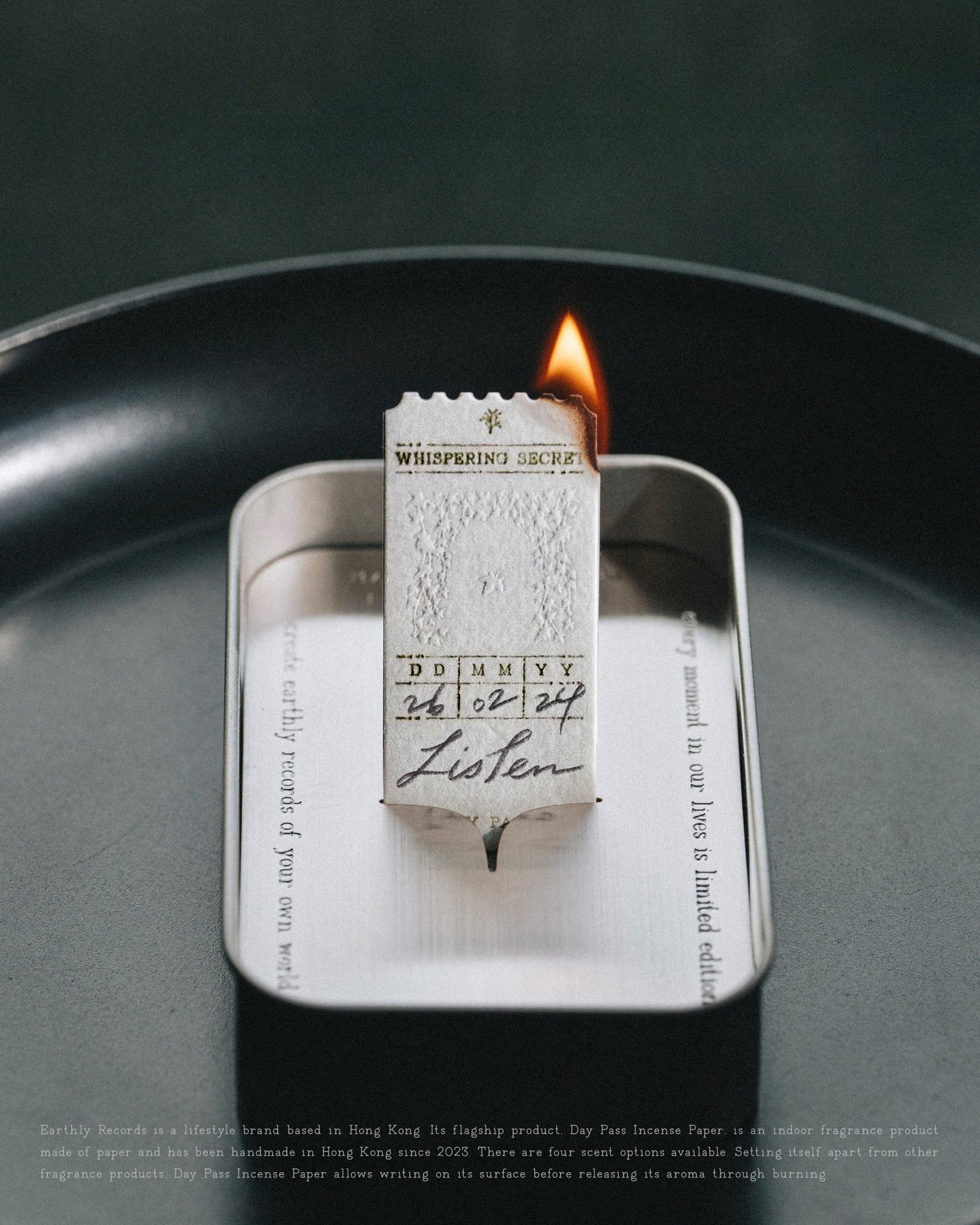 ㊕ Taiwan Edition ── Verdant Dawn Day Pass Incense Paper  ── Single Fragrance Box Set