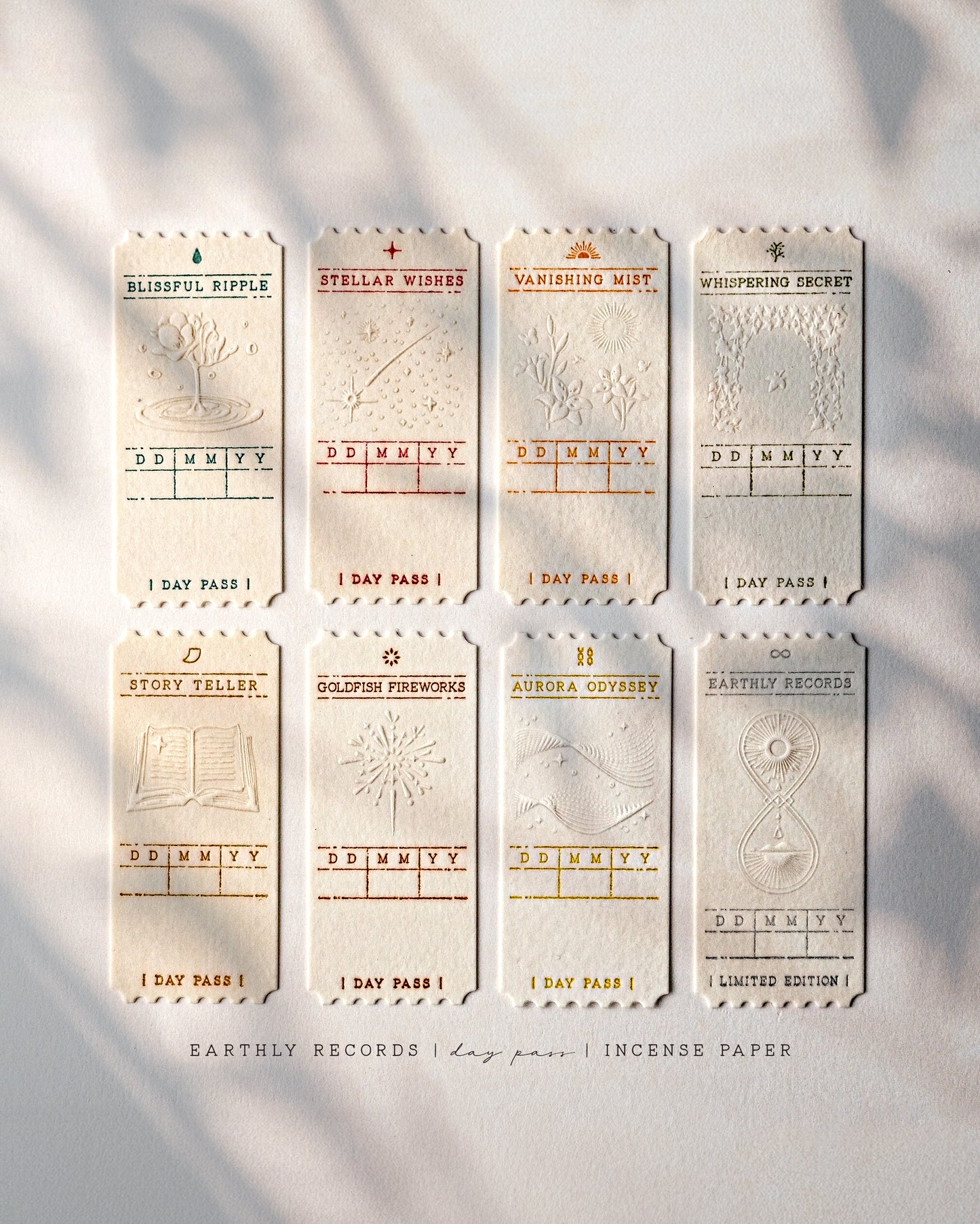 Day Pass Incense Paper 2-in-1 Box Set